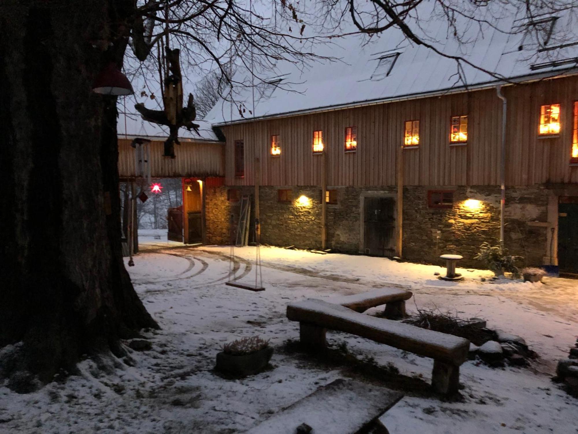 Ferienhaus Lebenswerkstatthof ミルデナウ エクステリア 写真