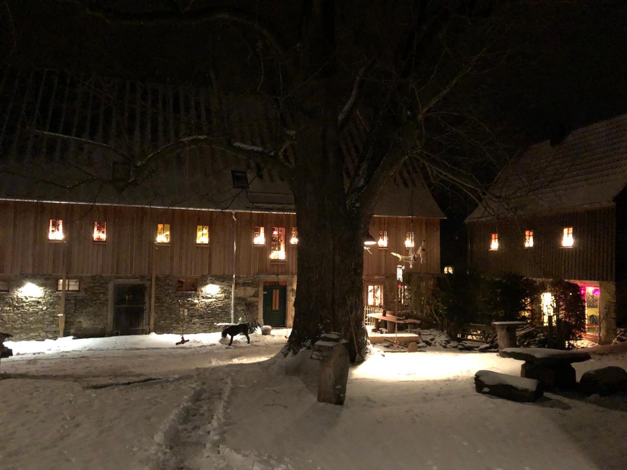 Ferienhaus Lebenswerkstatthof ミルデナウ エクステリア 写真
