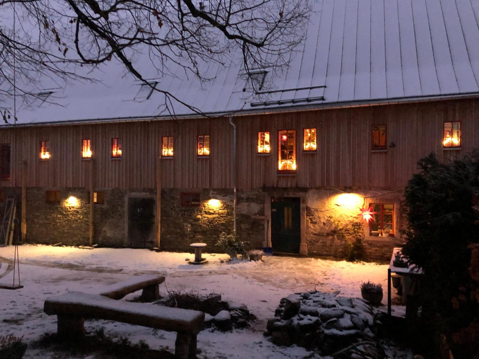 Ferienhaus Lebenswerkstatthof ミルデナウ エクステリア 写真